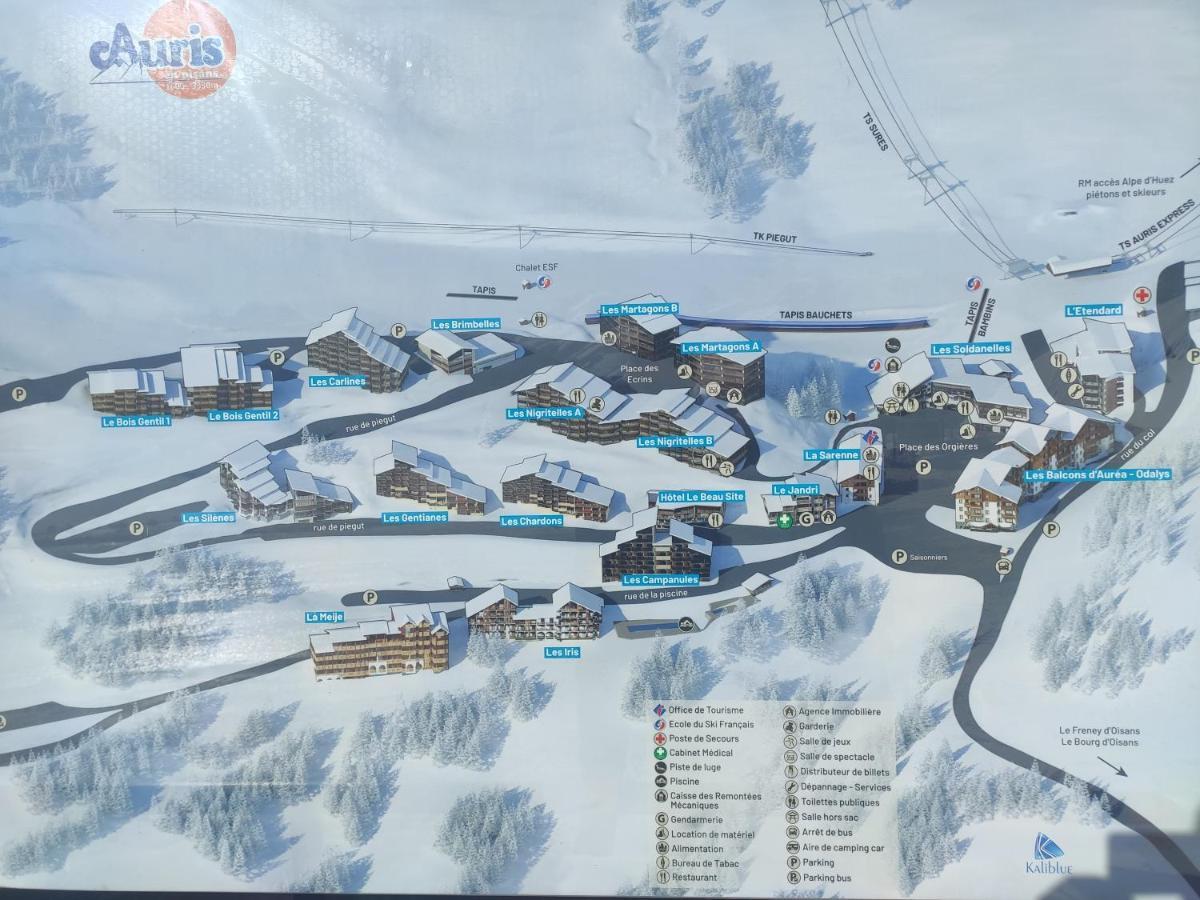 Les Iris T2 Station Alpe Huez Auris Exterior foto